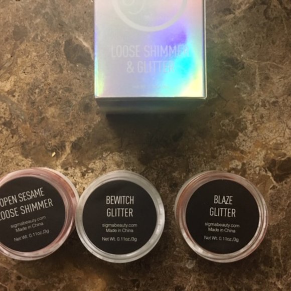 *RARE* BNIB Sigma Beauty MAGIC & MERRIMENT Loose Shimmer & Glitter Set - Picture 8 of 12